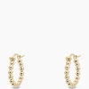 New Oorbellen Solstice Ring Earrings Silver Goldplated Goud Dames Sieraden