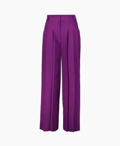 New Ba&Sh Pantalon Miley Paars Dames Broeken