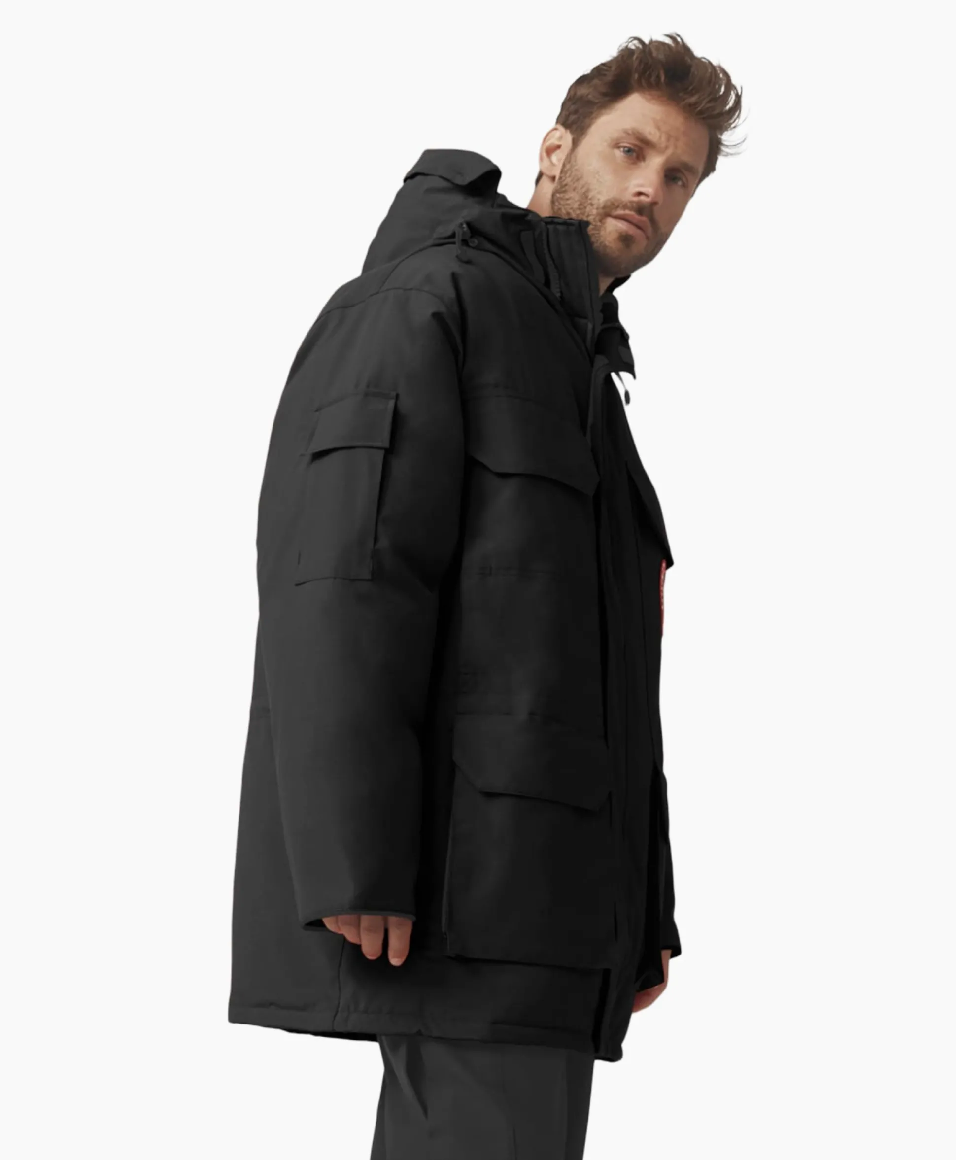 Online Parka Expedition Zwart Heren Jassen