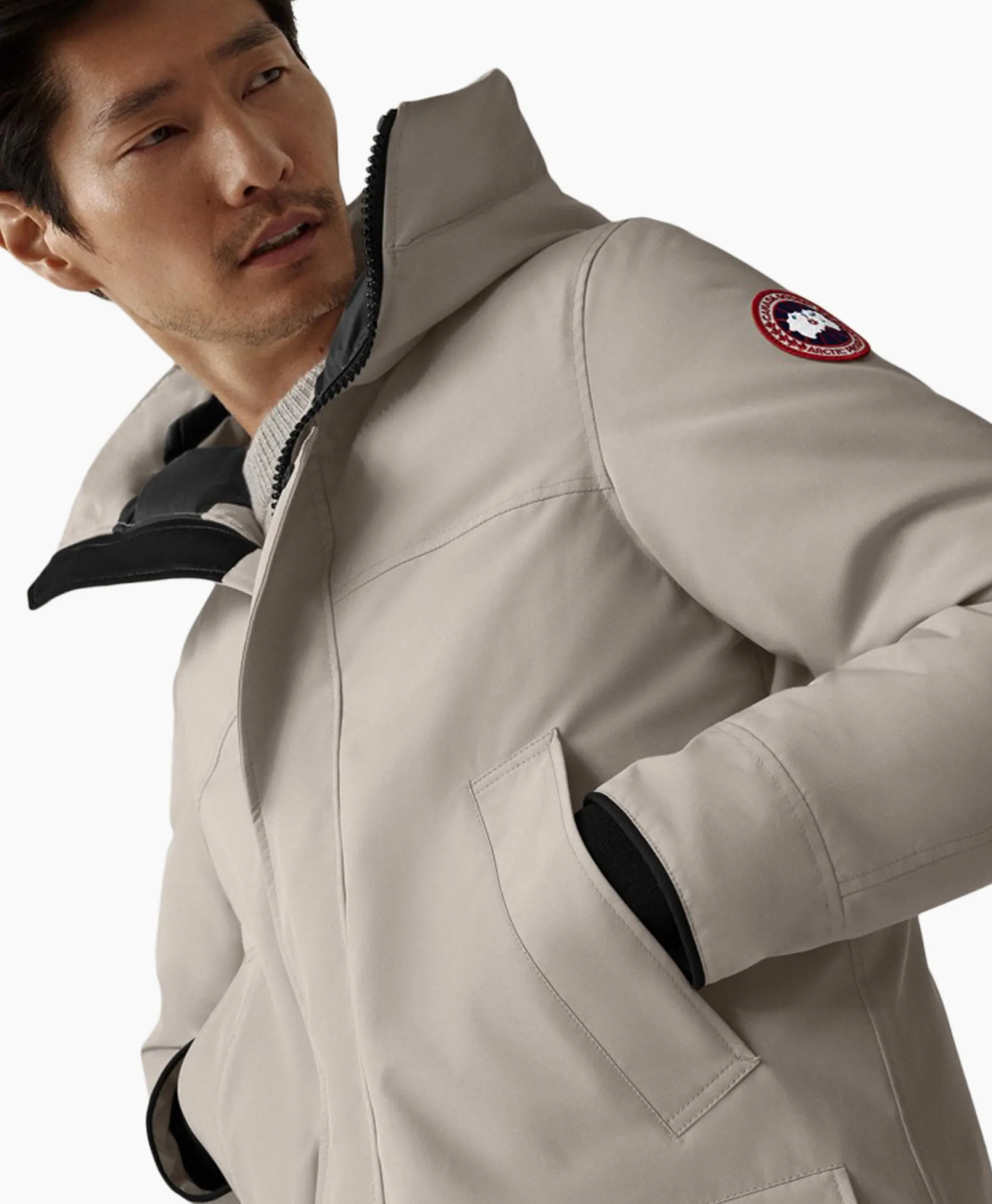 Best Sale Parka Langford Zand Heren Jassen