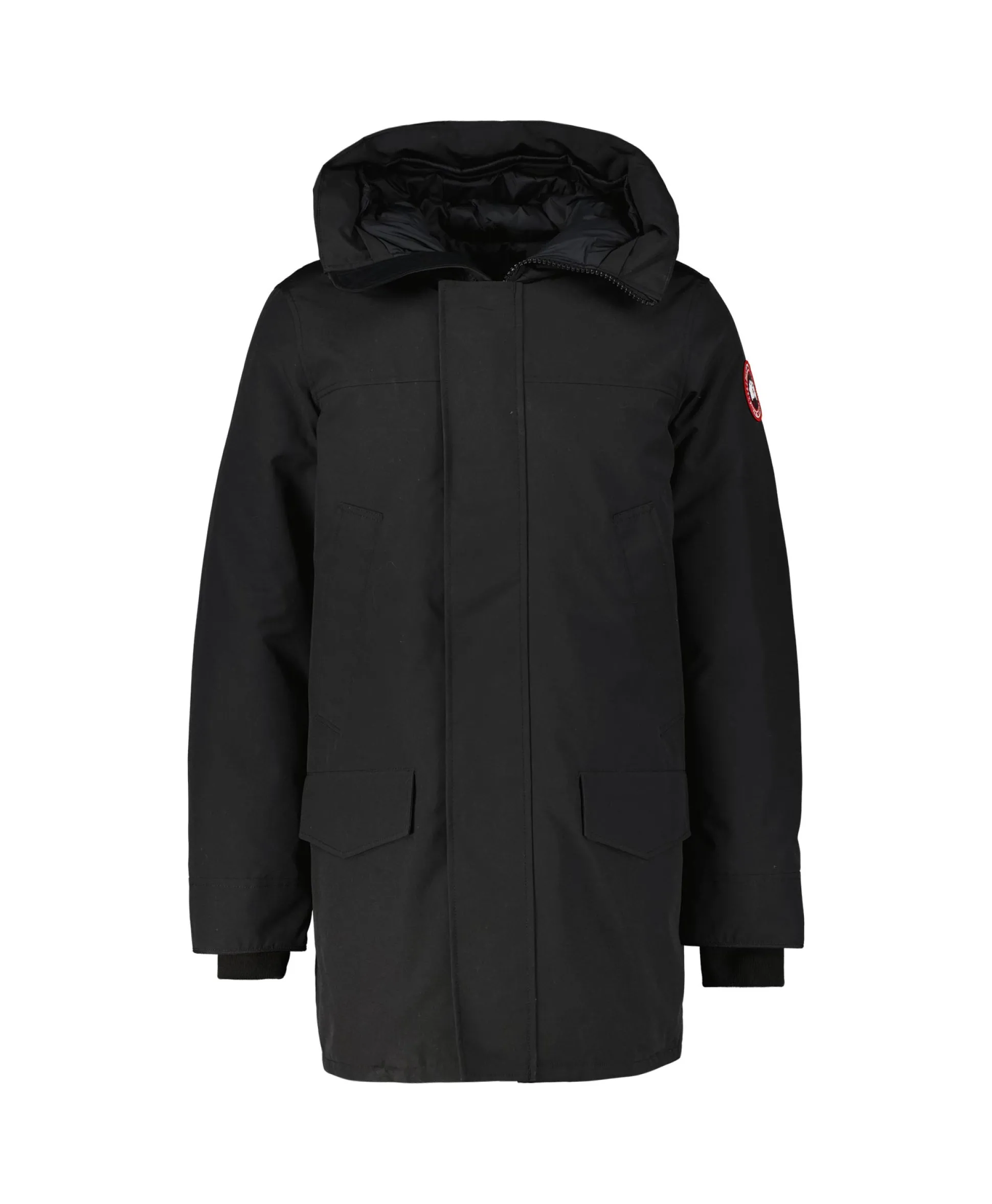 New Parka Langford Zwart Heren Jassen