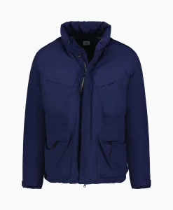 Fashion Jack Micro-M (R) Down Field Blauw Heren Jassen