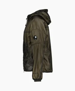 Shop Jack Nada Shell Hooded Groen Heren Jassen