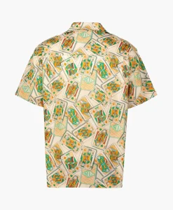 Shop Overhemd La Chemise Jeu De Cartes Peach Heren Overhemden