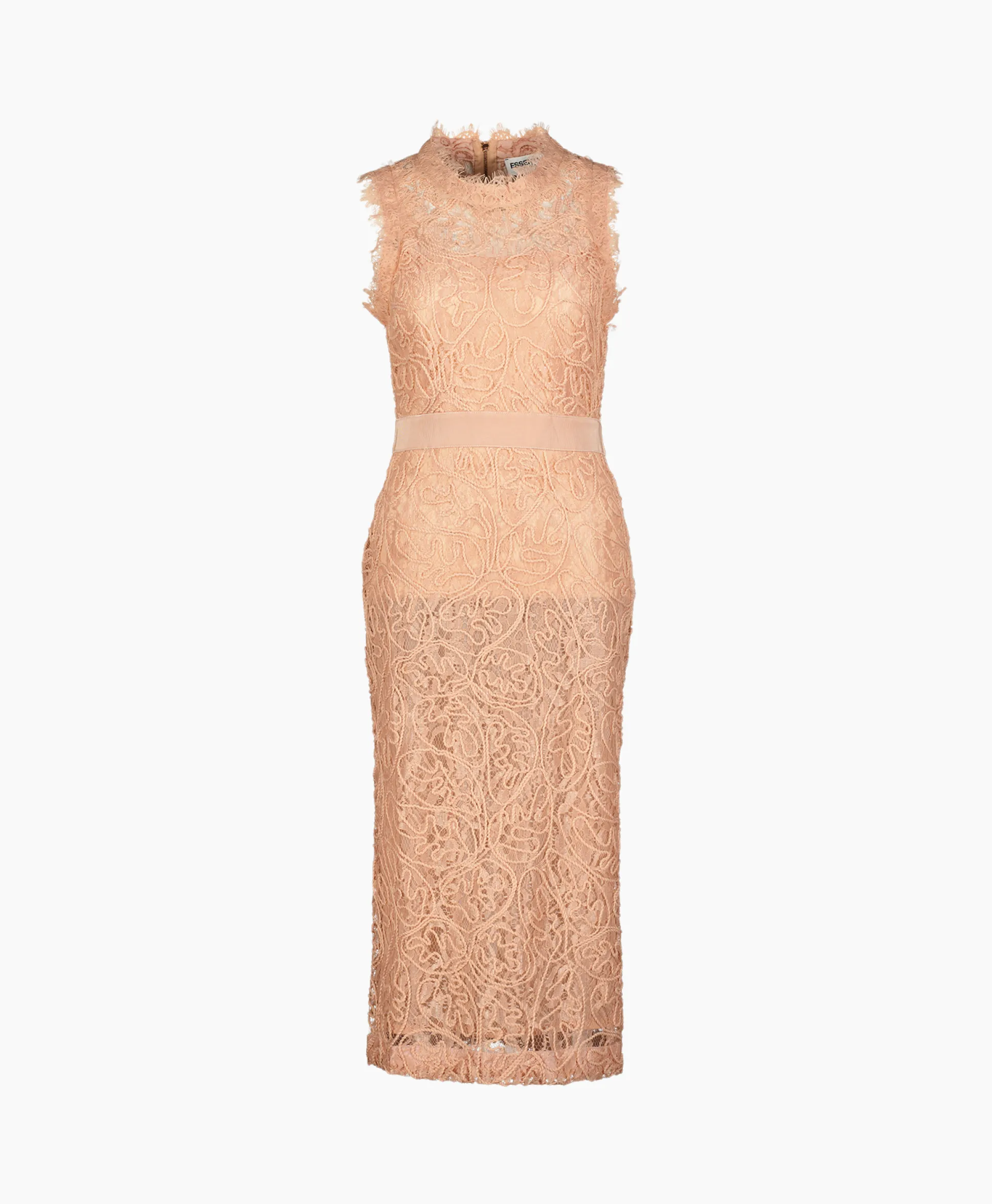Shop Midi Jurk Emery Pink Dames Bruiloftskleding