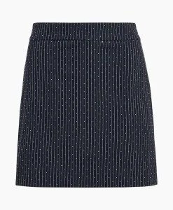 Shop Minirok Faskia Blauw Dames Rokken