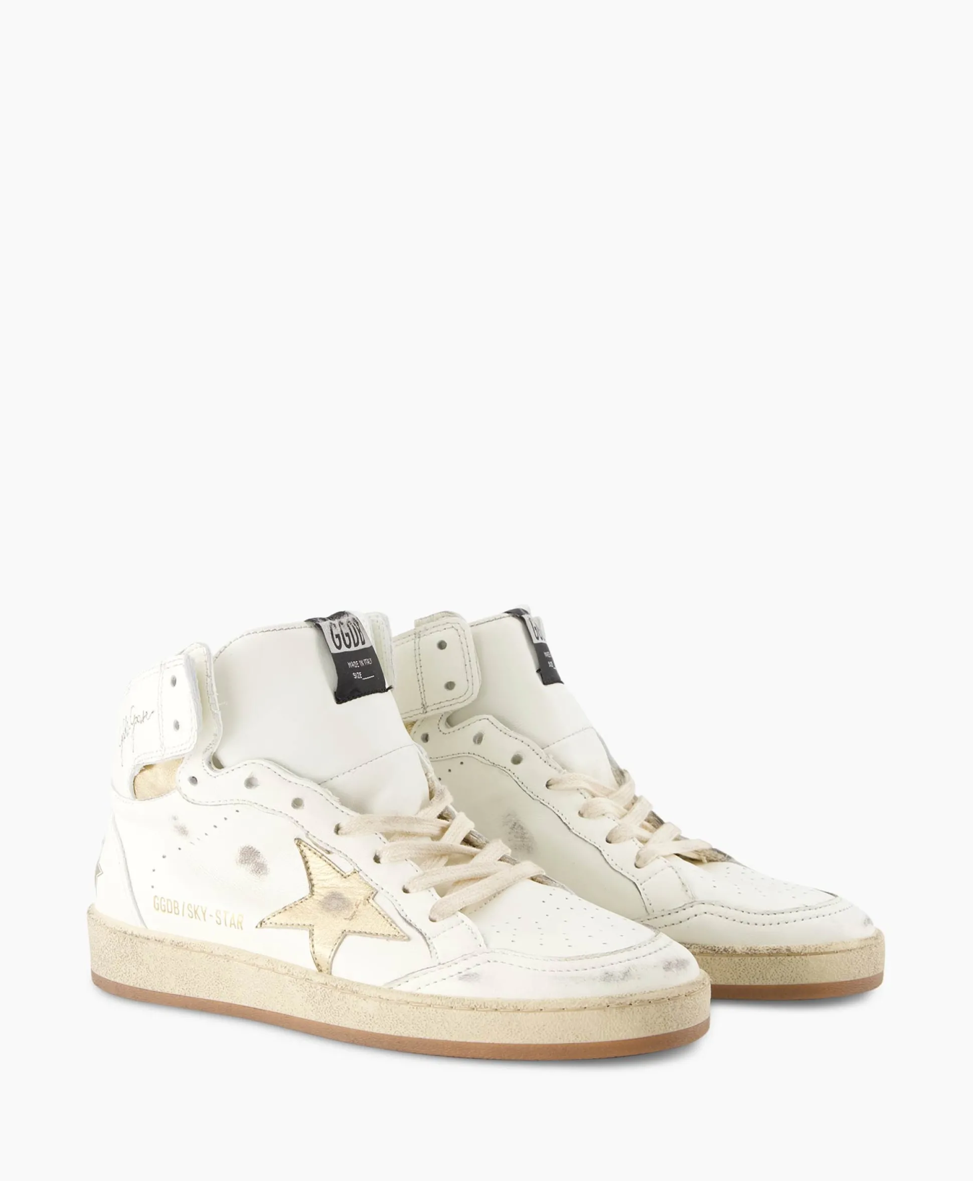 Best Sneaker Sky Star Nappa Upper Laminated Wit Dames Sneakers