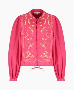 New Harper & Yve Blouse Hailey-Ls Roze Dames Blouses