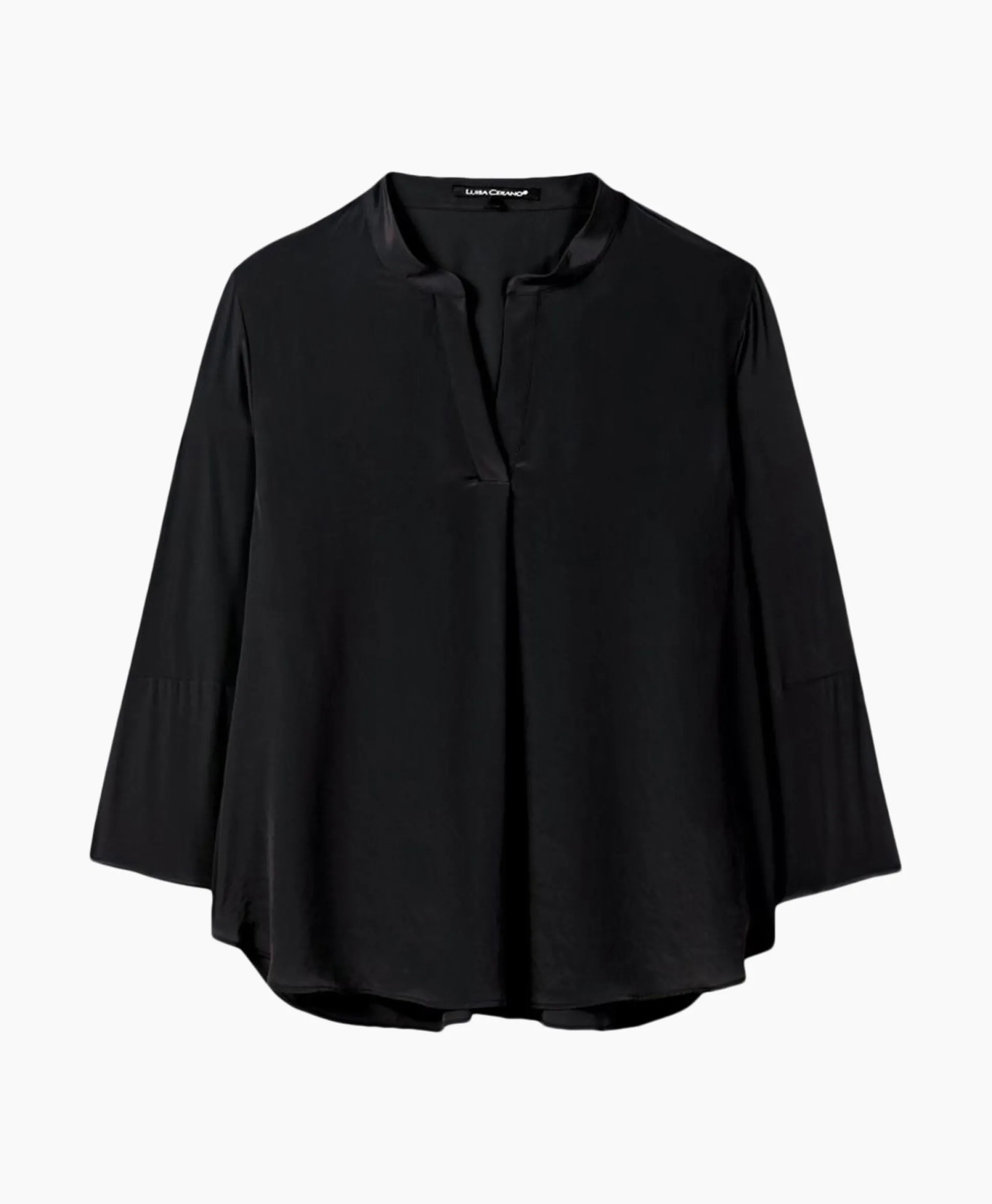 Best Blouse 298445/3597-0 Zwart Dessin Dames Blouses