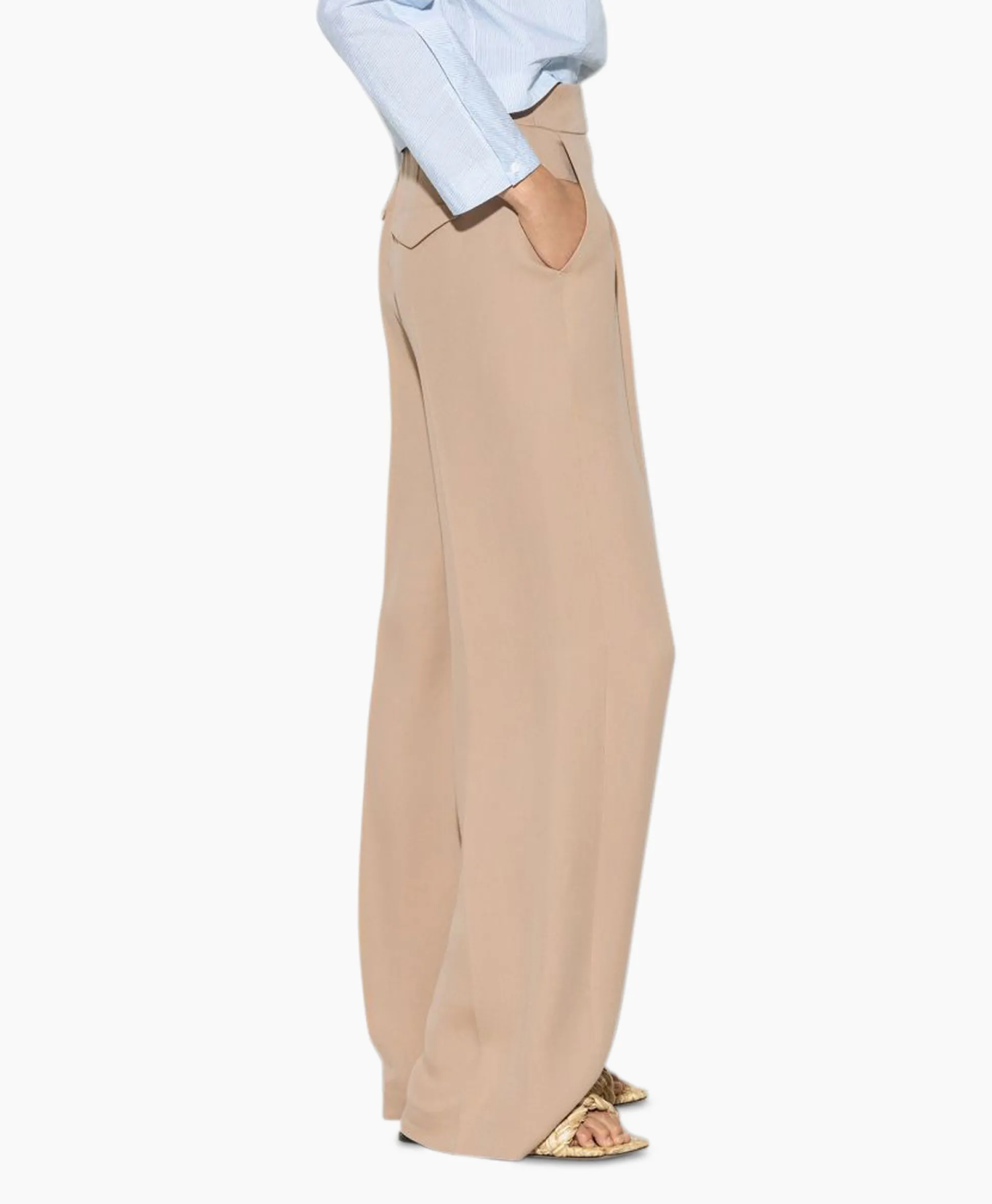 Cheap Pantalon 698631/3595-0 Beige Dames Broeken