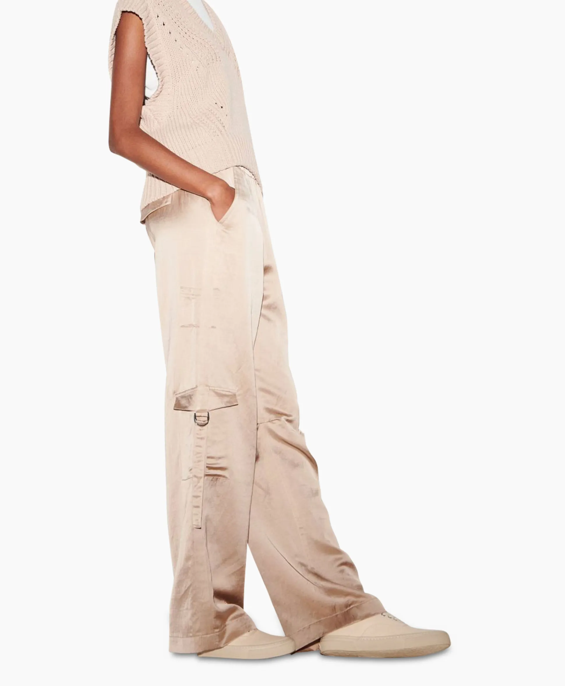 Sale Pantalon 698649/3596-0 Beige Dames Broeken