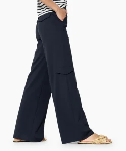 Discount Pantalon 698621/3289-0 Donker Blauw Dames Broeken