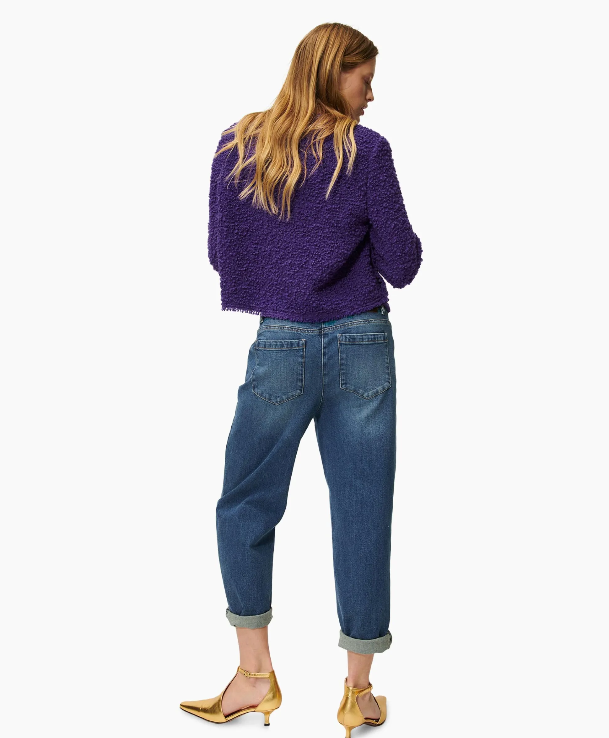 Best Sale Sweater 488359/3524-0 Paars Dames Truien