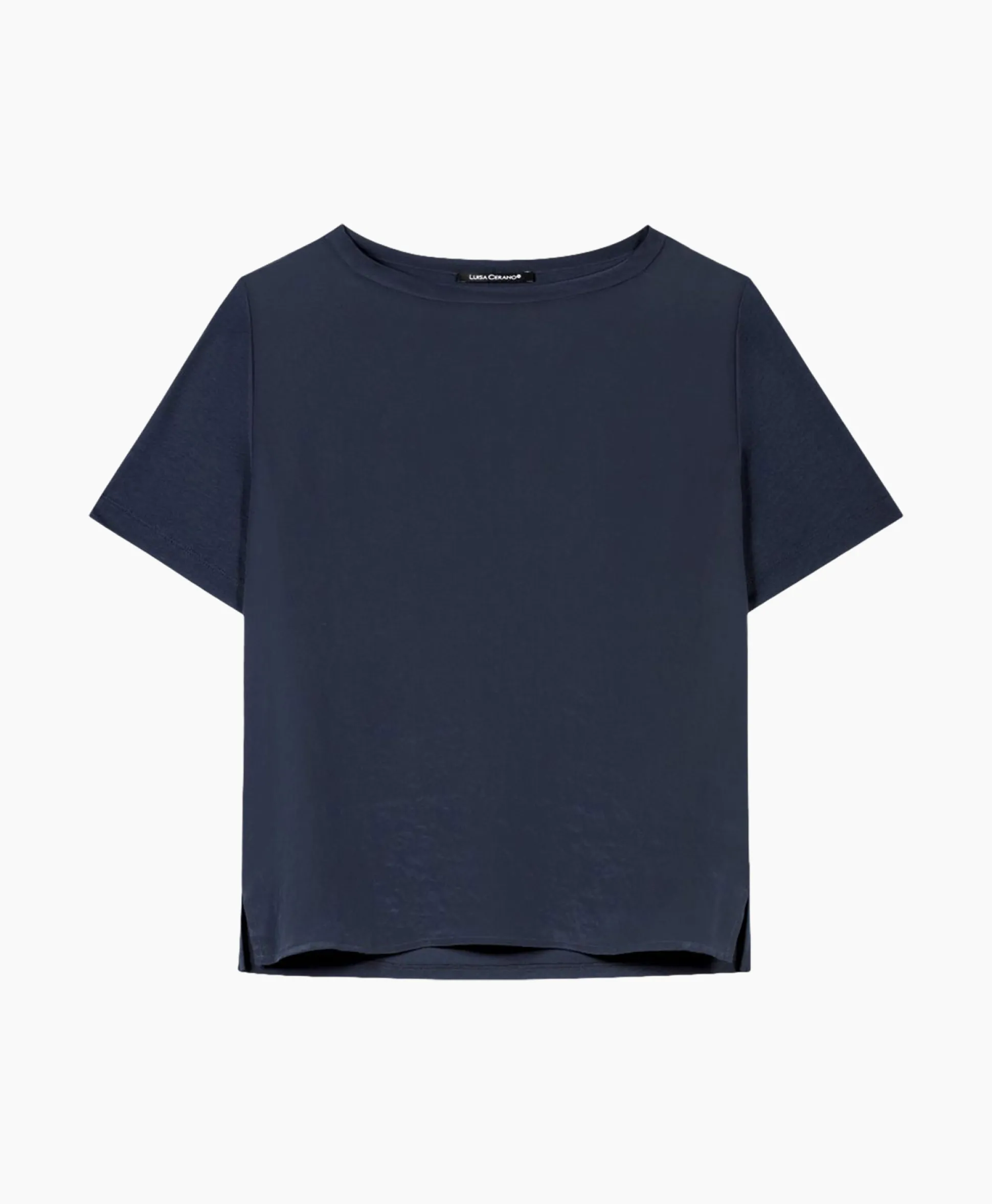 Best Sale T-Shirt Korte Mouw 398117/7600-0 Donker Blauw Dames T-Shirts & Tops