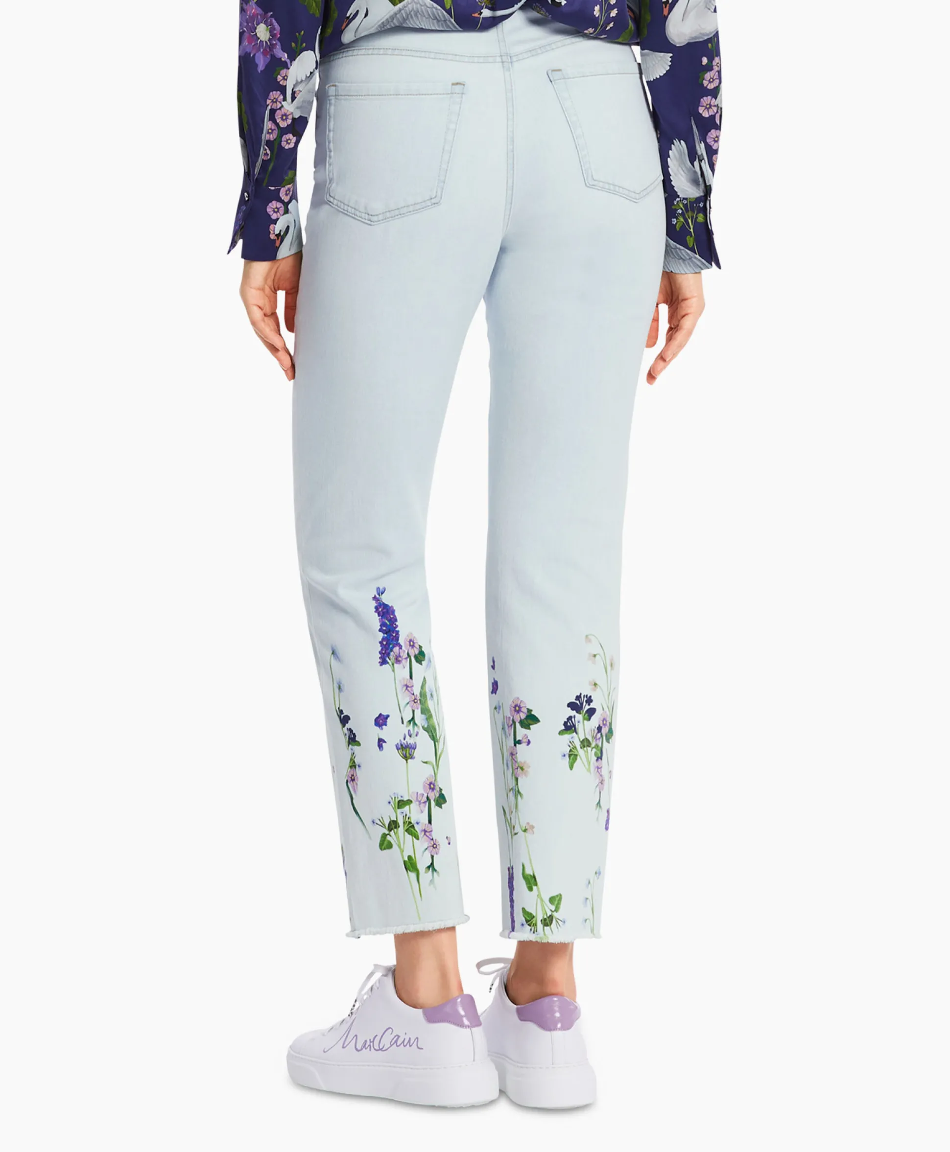 Hot Jeans Wc 82.11 D04 Licht Blauw Dames Broeken