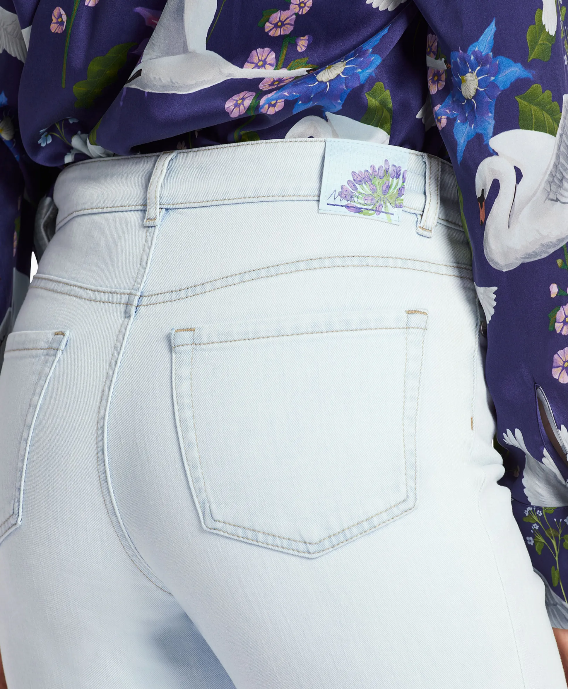Hot Jeans Wc 82.11 D04 Licht Blauw Dames Broeken