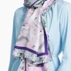 New Shawl Wc B4.15 Z19 Lavendel Dames Sjaals