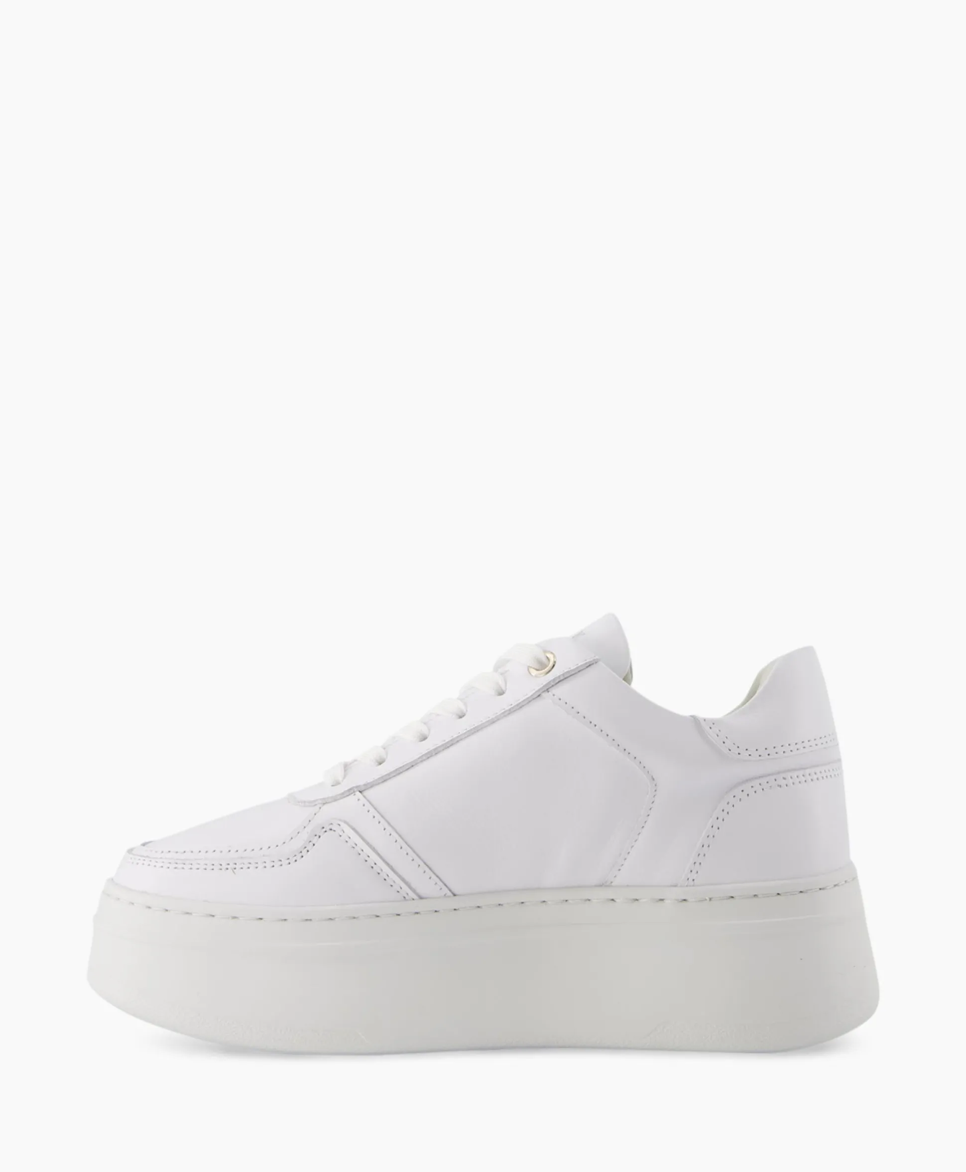 Online Sneaker Bayou Platform Wit Dames Sneakers