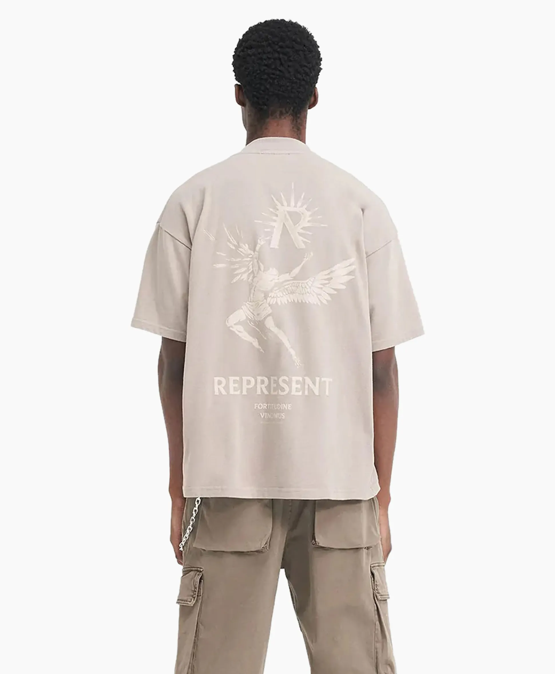 New Top & T-Shirt Icarus Beige Heren T-Shirts