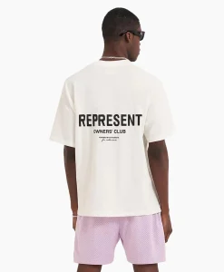 Best Sale T-Shirt Owners Club Wit Heren T-Shirts