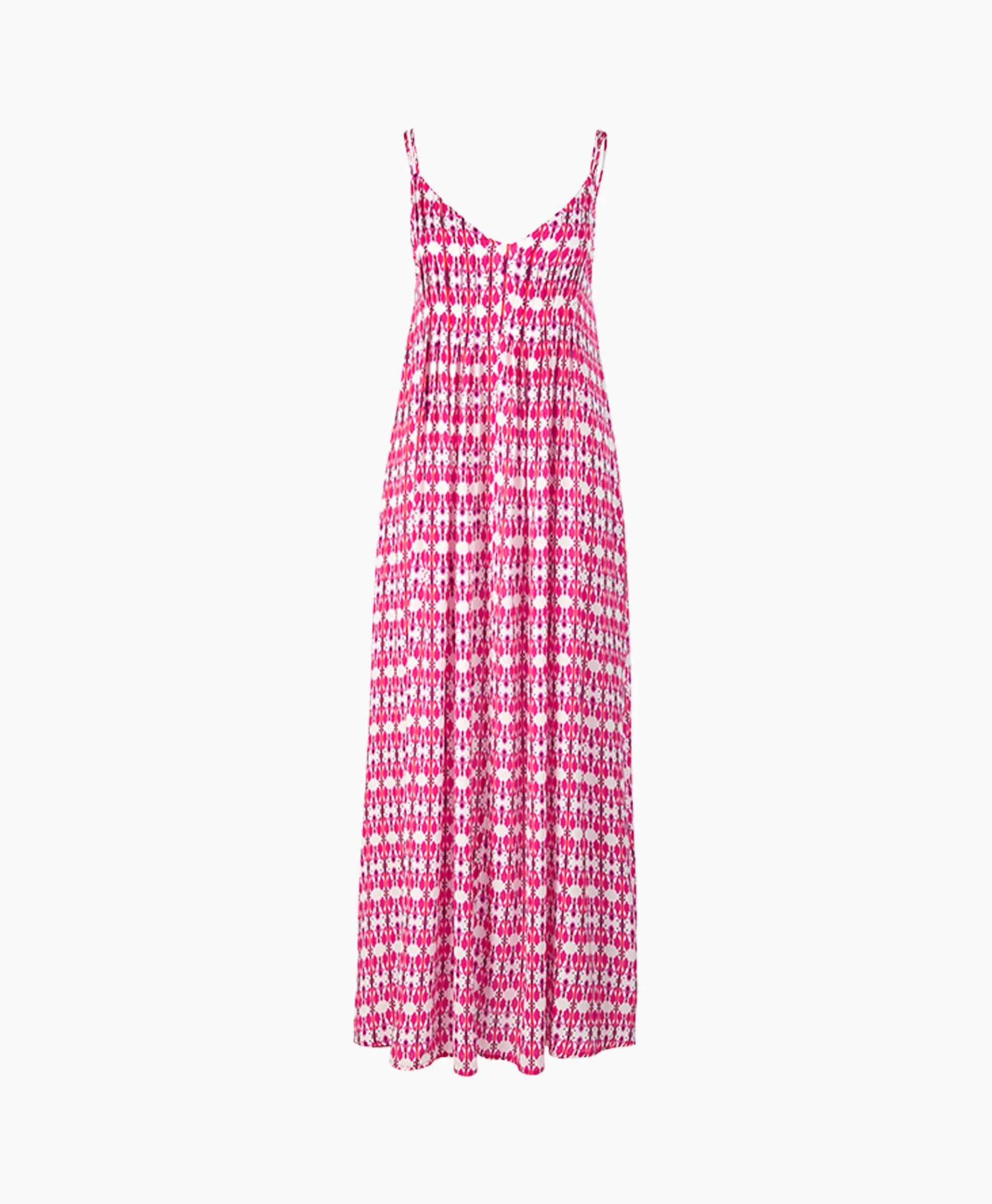 New Maxi Jurk 346750-4123 Pink Dames Jurken