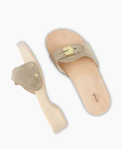Cheap Sandaal Pescura Heel Beige Dames Sandalen
