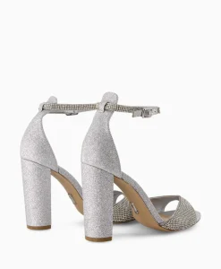 New Sandaal Met Hak Capsule-R Zilver Dames Sandalen