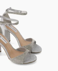 New Sandaal Met Hak Capsule-R Zilver Dames Sandalen