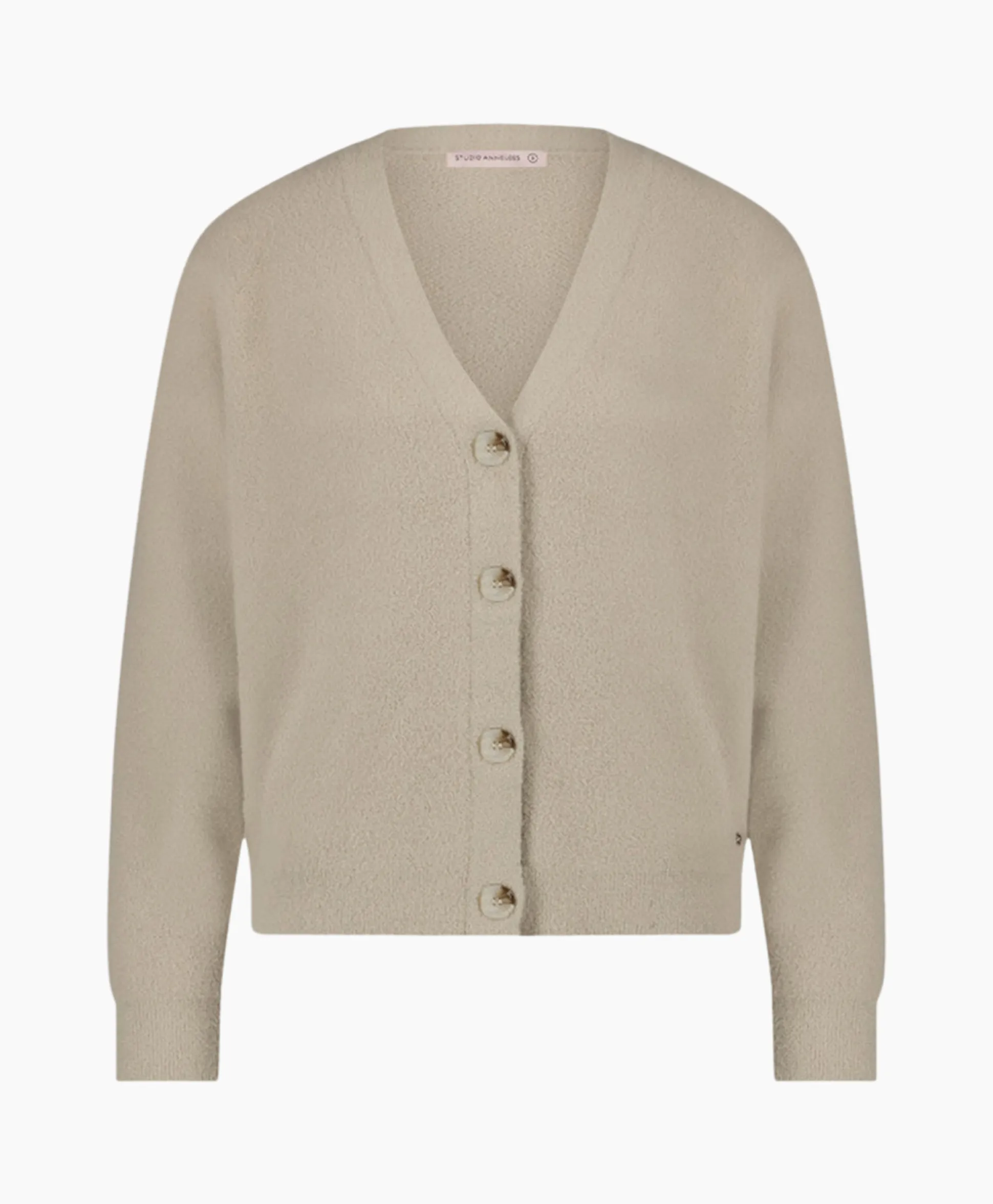 Flash Sale Vest Olivian Soft Cardigan Zand Dames Vesten