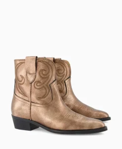 Hot Cowboylaars Puja-2 Brons Dames Laarzen
