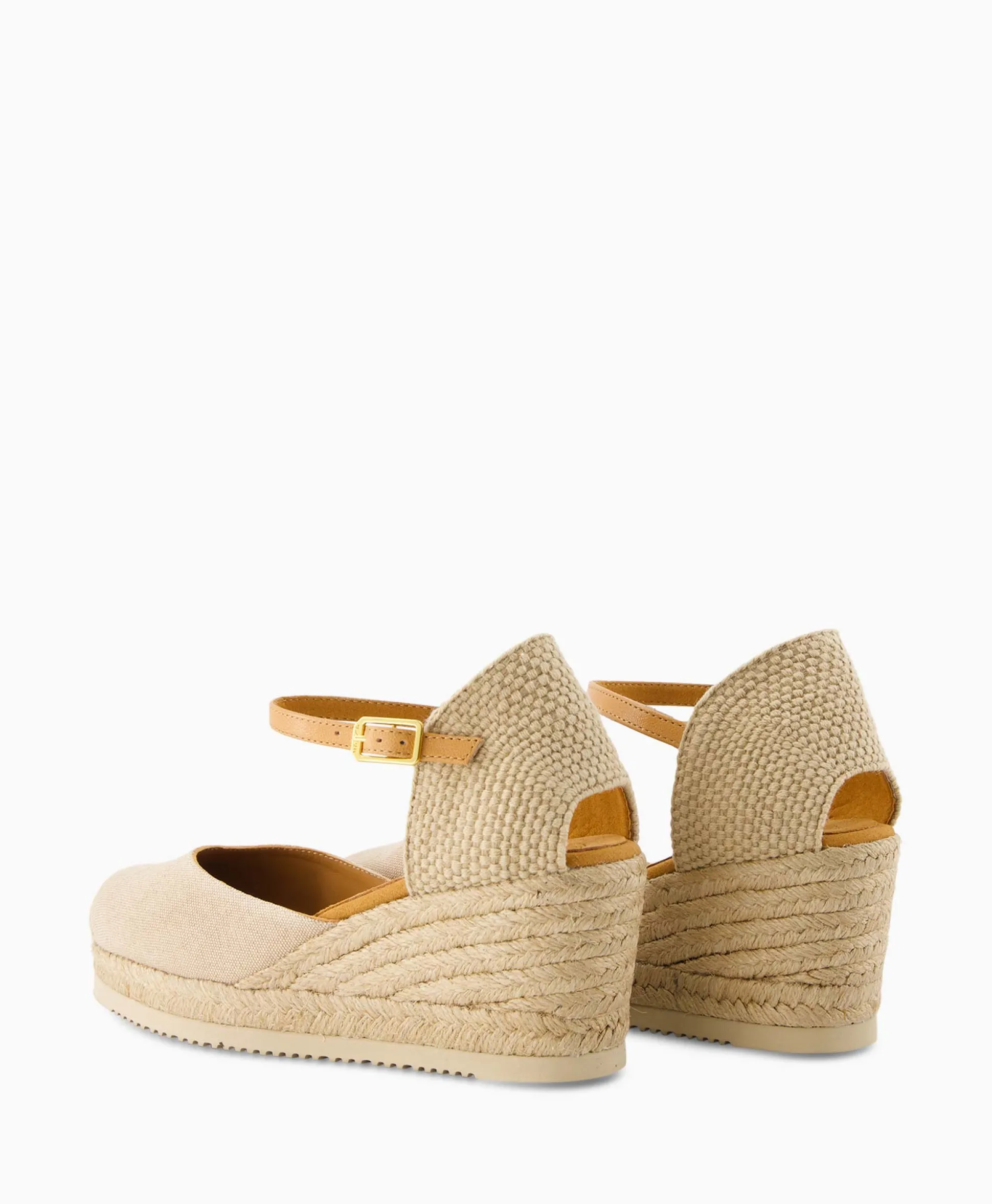 Clearance Sandaal Met Hak Caceres_Ecl Beige Dames Sandalen
