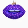 Best Sale Kerstbal Lippen Paars Lifestyle Lifestyle