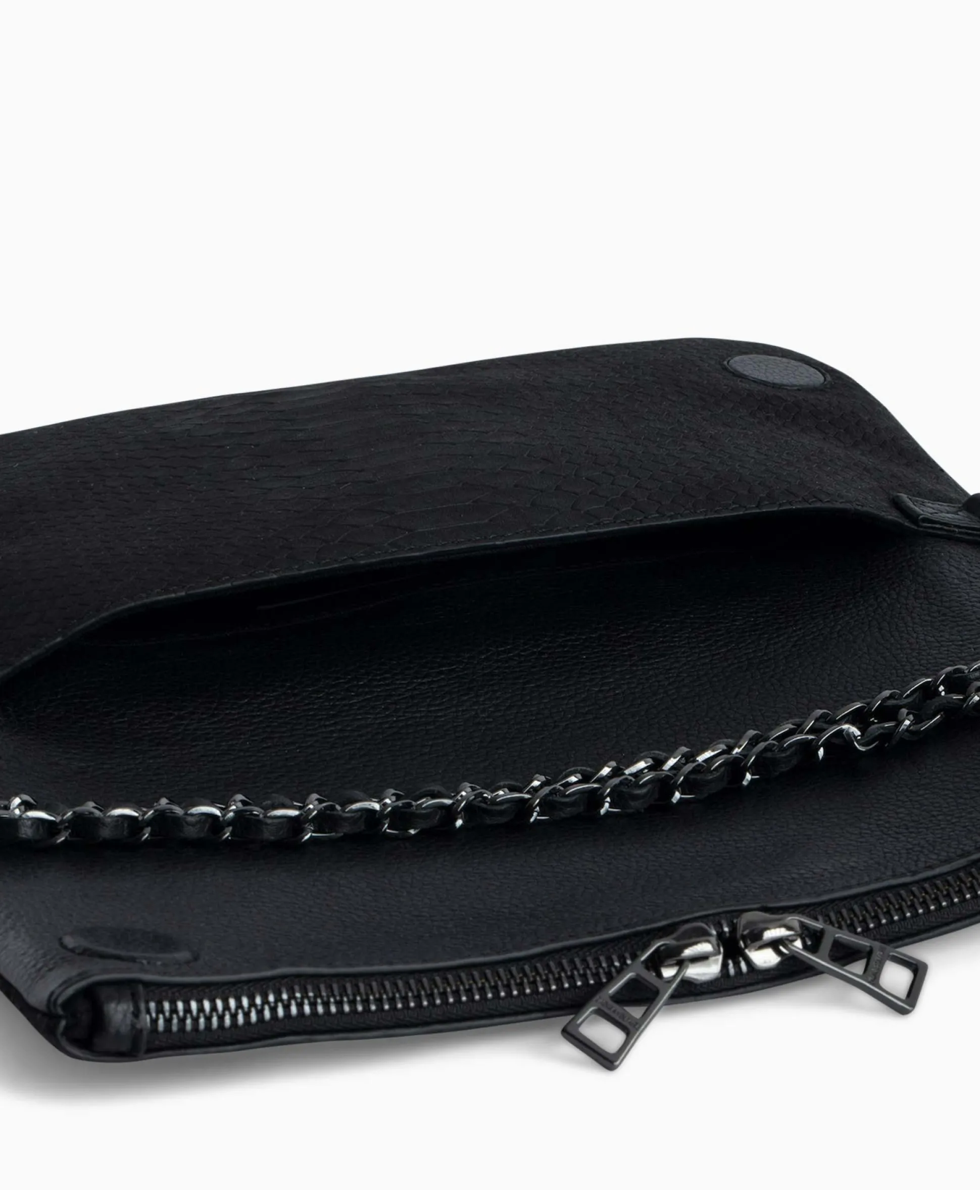 Flash Sale Zadig & Voltaire Crossbody Tas Rock Soft Savage Zwart Dames Tassen
